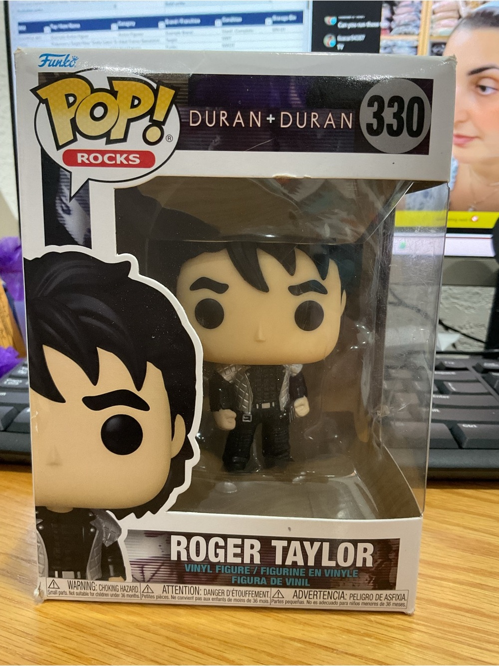 T196 - Funko Pop Rocks Roger Taylor #330 Duran Duran The Wild Boys Vaulted